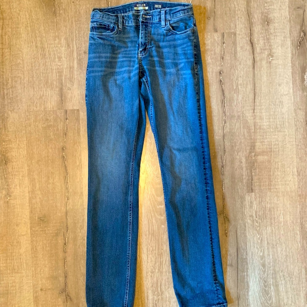 RECLAIM Men’s jeans, size 30 X 36, excellent condition, regular straight